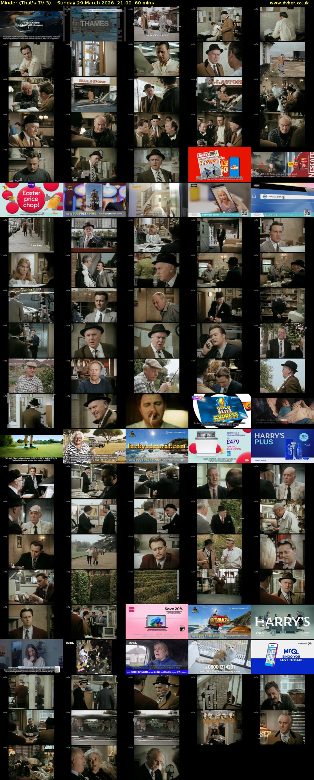 Minder (That's TV 3) Sunday 29 March 2026 21:00 - 22:00