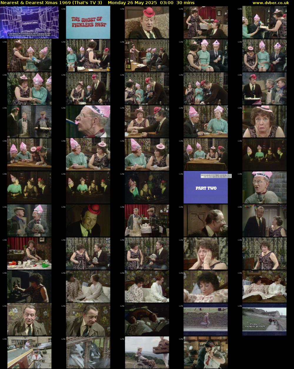 Nearest & Dearest Xmas 1969 (That's TV 3) Monday 26 May 2025 03:00 - 03:30
