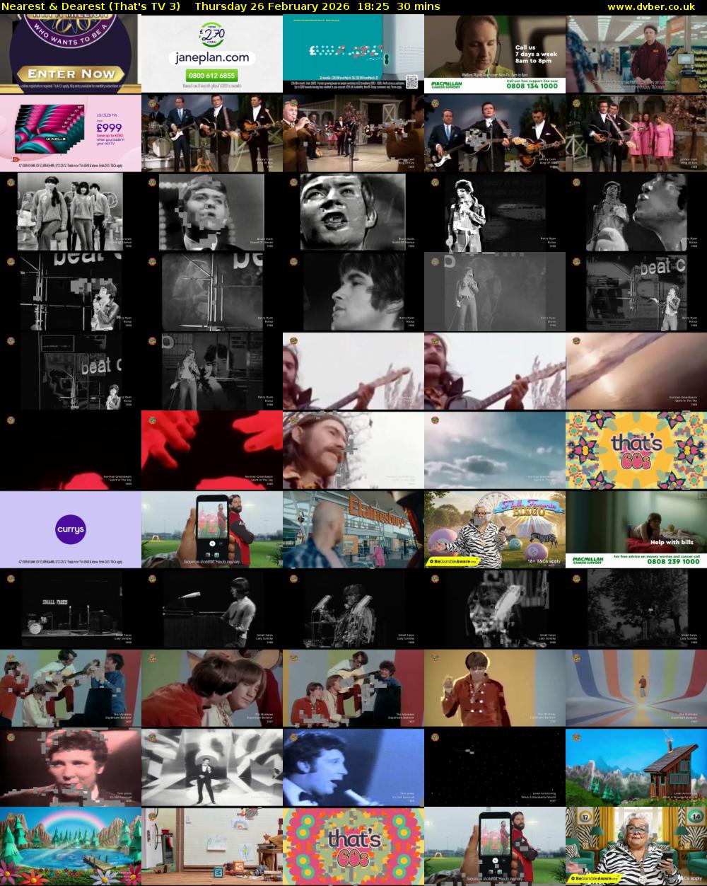 Nearest & Dearest (That's TV 3) Thursday 26 February 2026 18:25 - 18:55