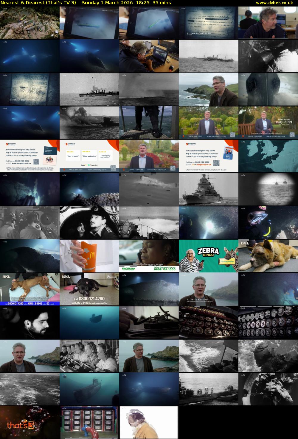 Nearest & Dearest (That's TV 3) Sunday 1 March 2026 18:25 - 19:00