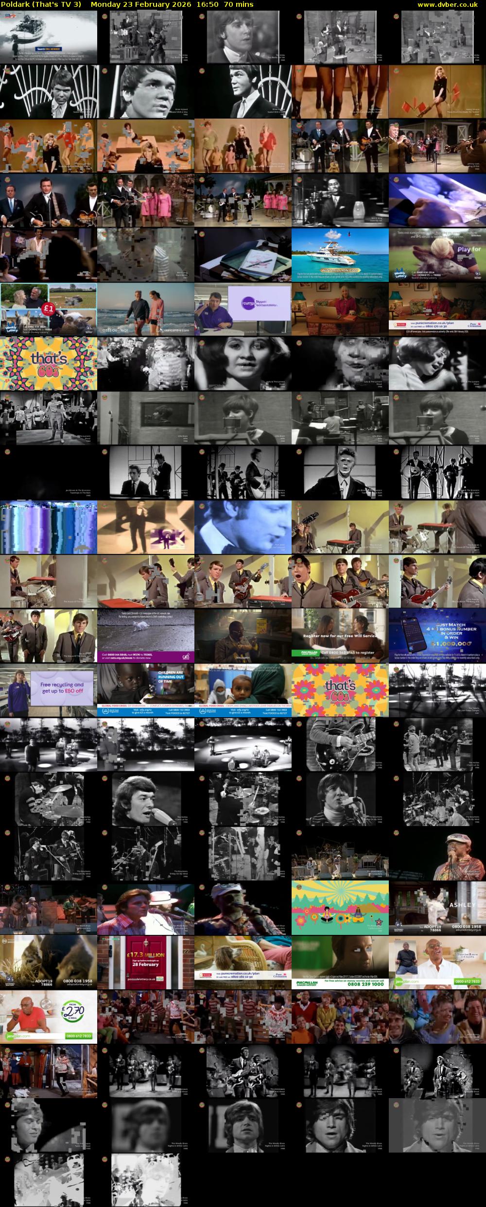 Poldark (That's TV 3) Monday 23 February 2026 16:50 - 18:00