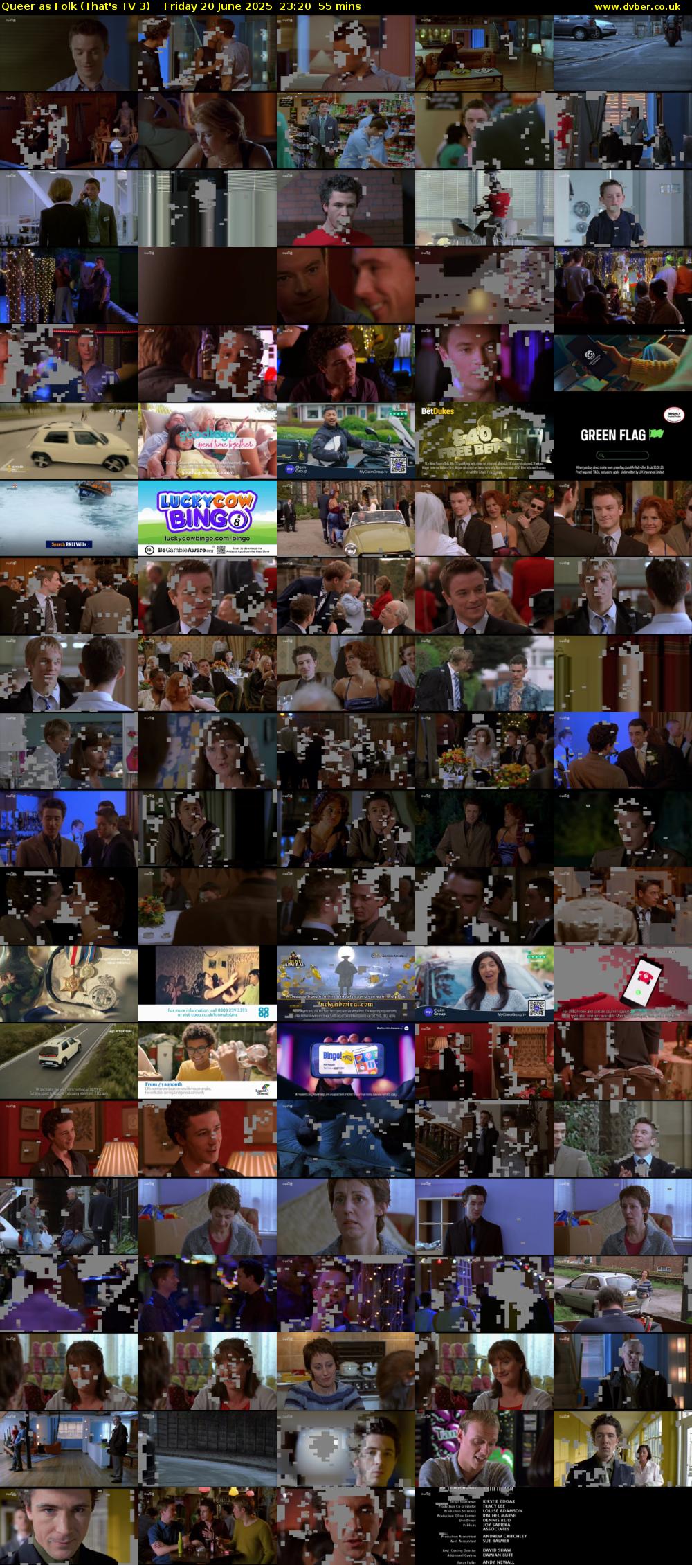 Queer as Folk (That's TV 3) Friday 20 June 2025 23:20 - 00:15