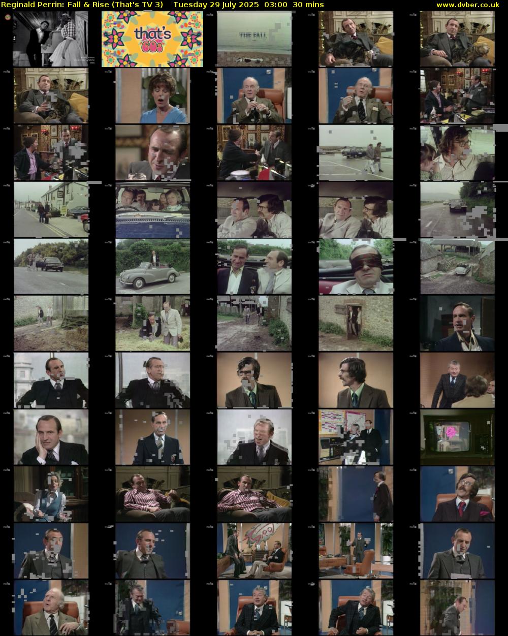Reginald Perrin: Fall & Rise (That's TV 3) Tuesday 29 July 2025 03:00 - 03:30