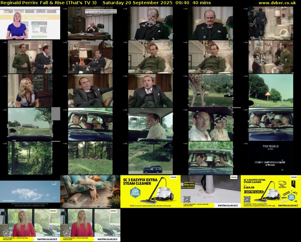 Reginald Perrin: Fall & Rise (That's TV 3) Saturday 20 September 2025 09:40 - 10:20