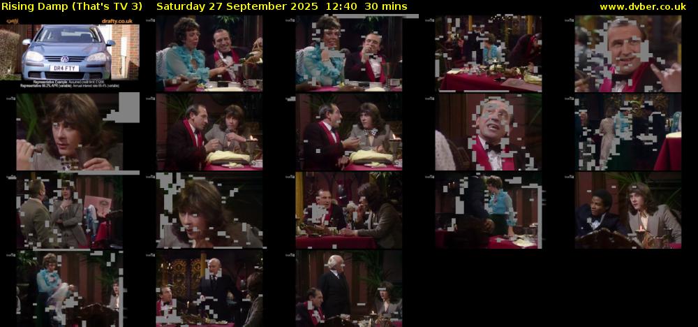 Rising Damp (That's TV 3) Saturday 27 September 2025 12:40 - 13:10