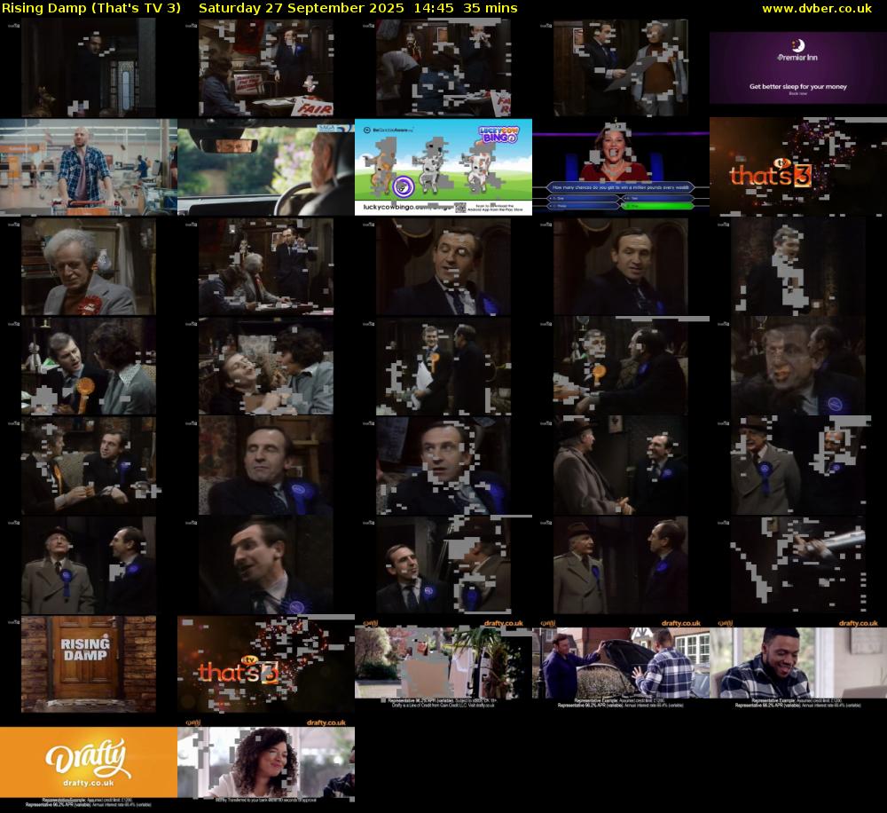 Rising Damp (That's TV 3) Saturday 27 September 2025 14:45 - 15:20