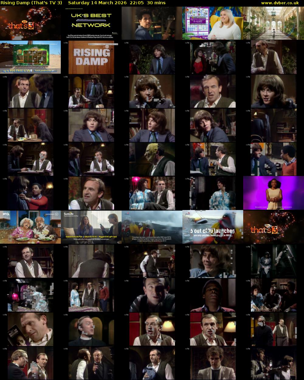 Rising Damp (That's TV 3) Saturday 14 March 2026 22:05 - 22:35