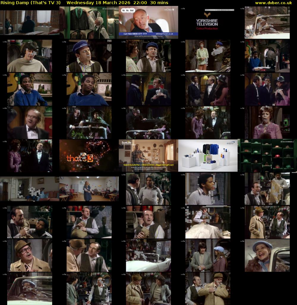 Rising Damp (That's TV 3) Wednesday 18 March 2026 22:00 - 22:30