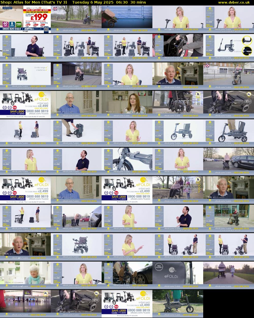 Shop: Atlas for Men (That's TV 3) Tuesday 6 May 2025 06:30 - 07:00