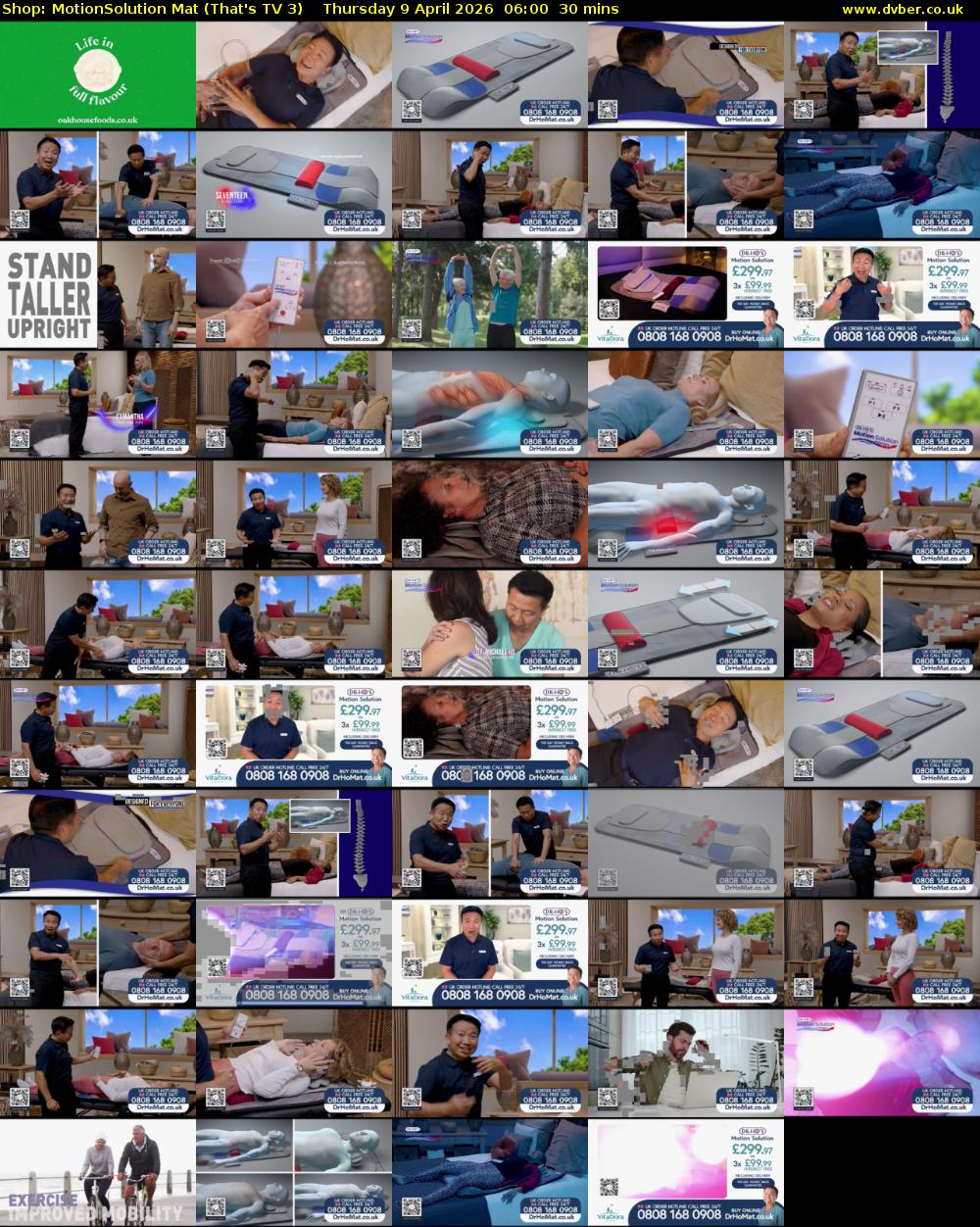 Shop: MotionSolution Mat (That's TV 3) Thursday 9 April 2026 06:00 - 06:30
