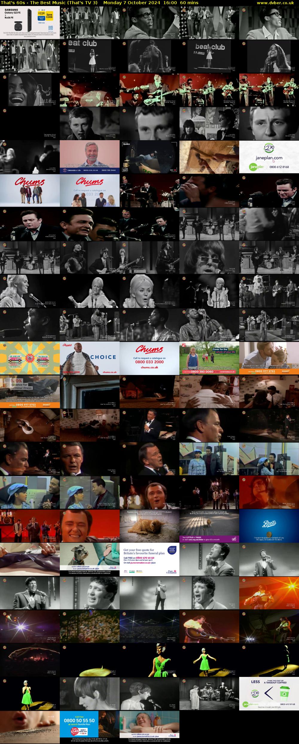 That's 60s - The Best Music (That's TV 3) Monday 7 October 2024 16:00 - 17:00