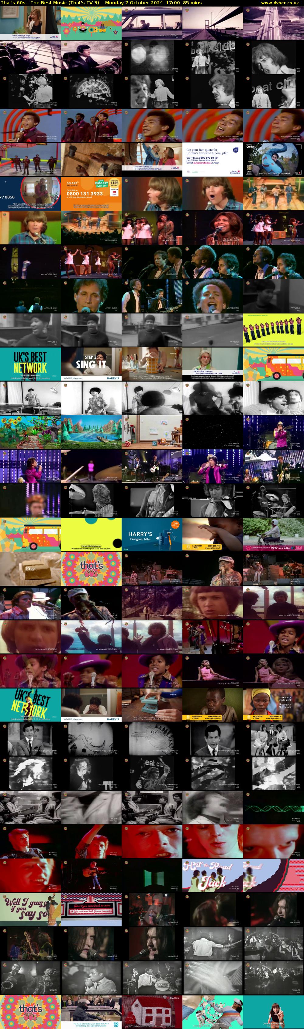 That's 60s - The Best Music (That's TV 3) Monday 7 October 2024 17:00 - 18:25