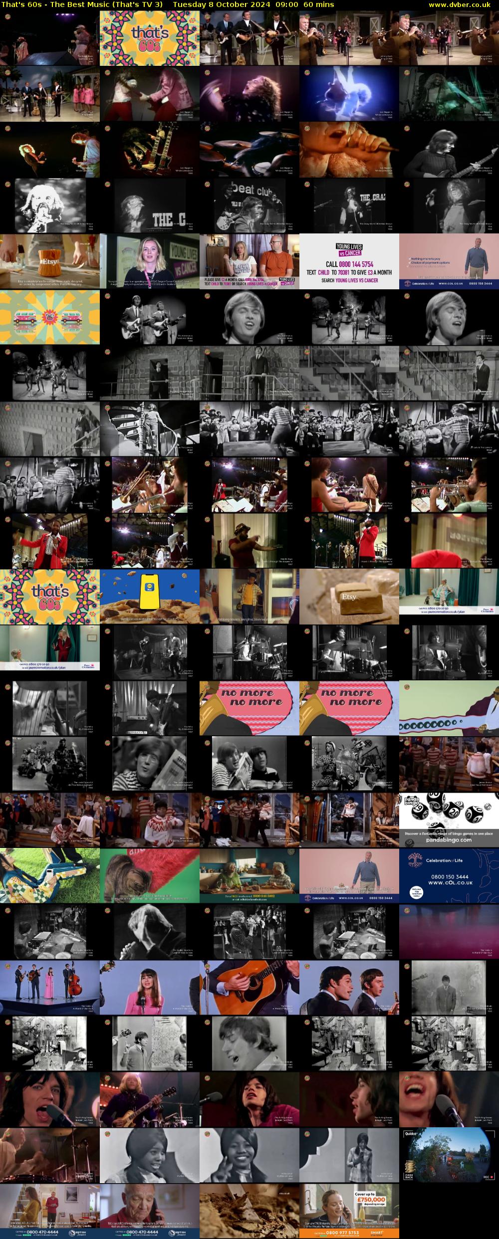 That's 60s - The Best Music (That's TV 3) Tuesday 8 October 2024 09:00 - 10:00