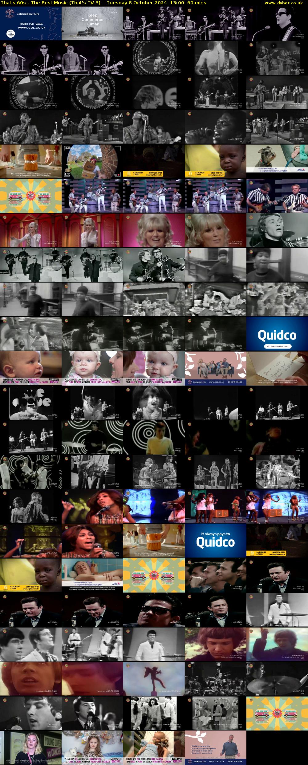 That's 60s - The Best Music (That's TV 3) Tuesday 8 October 2024 13:00 - 14:00