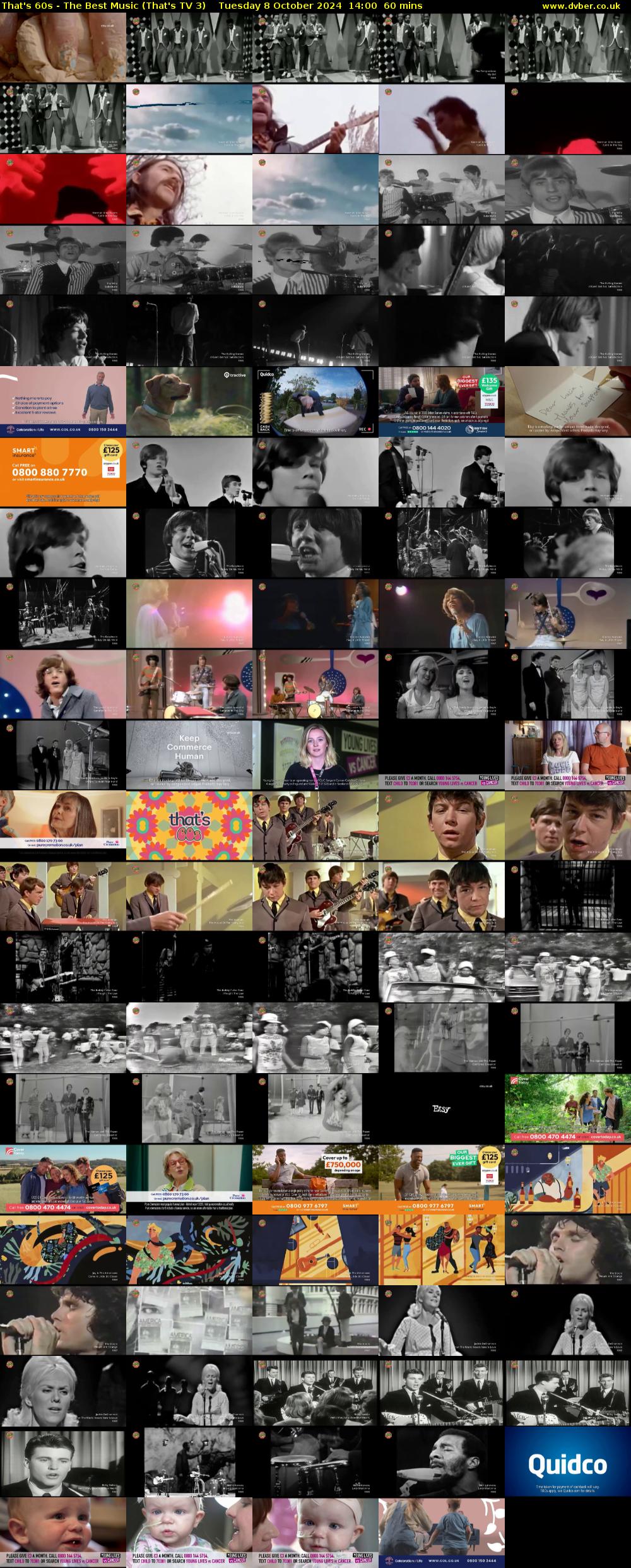 That's 60s - The Best Music (That's TV 3) Tuesday 8 October 2024 14:00 - 15:00