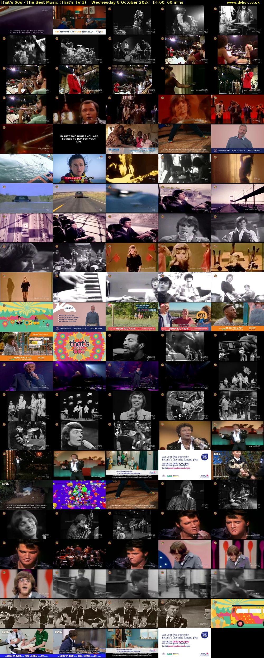 That's 60s - The Best Music (That's TV 3) Wednesday 9 October 2024 14:00 - 15:00