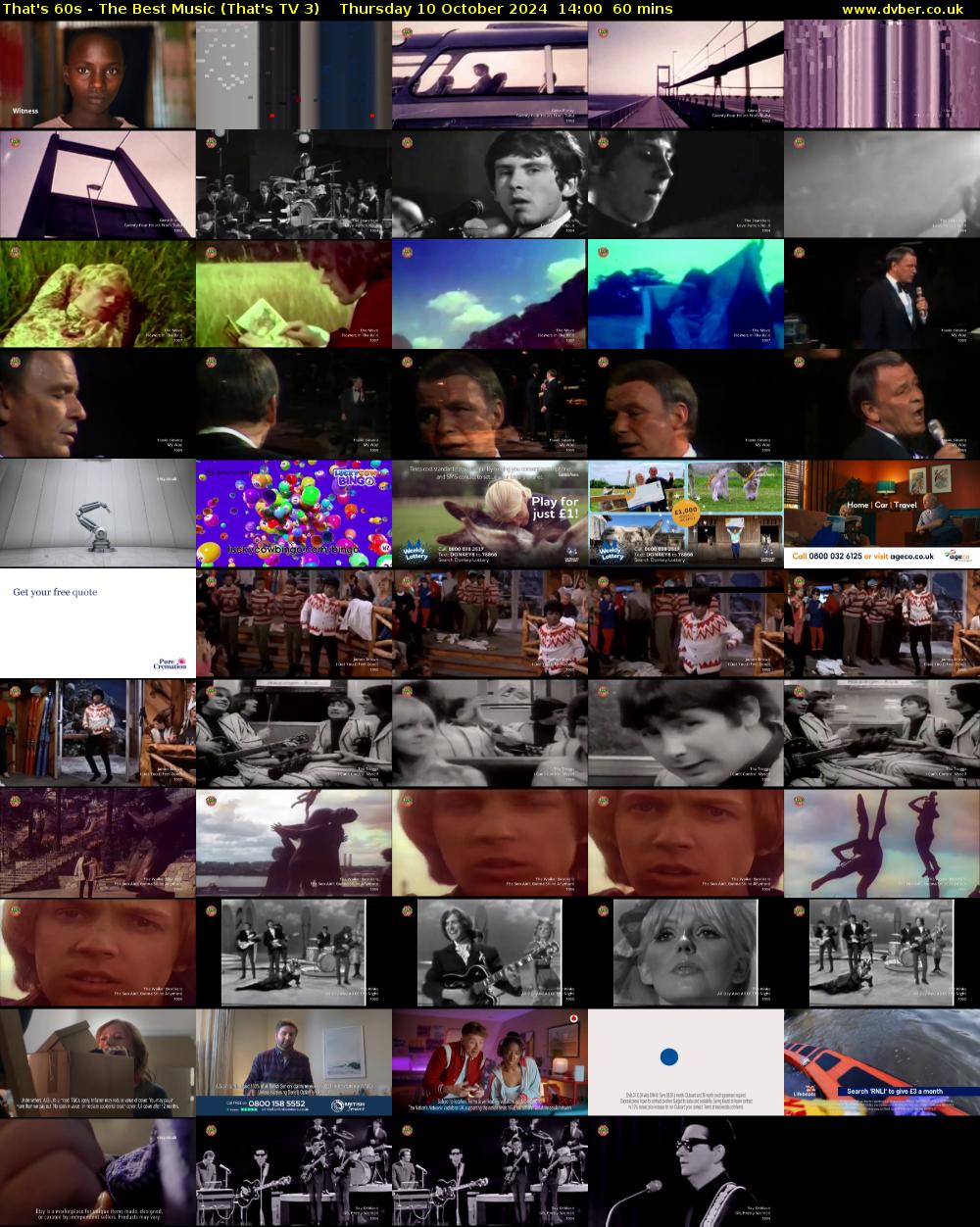 That's 60s - The Best Music (That's TV 3) Thursday 10 October 2024 14:00 - 15:00