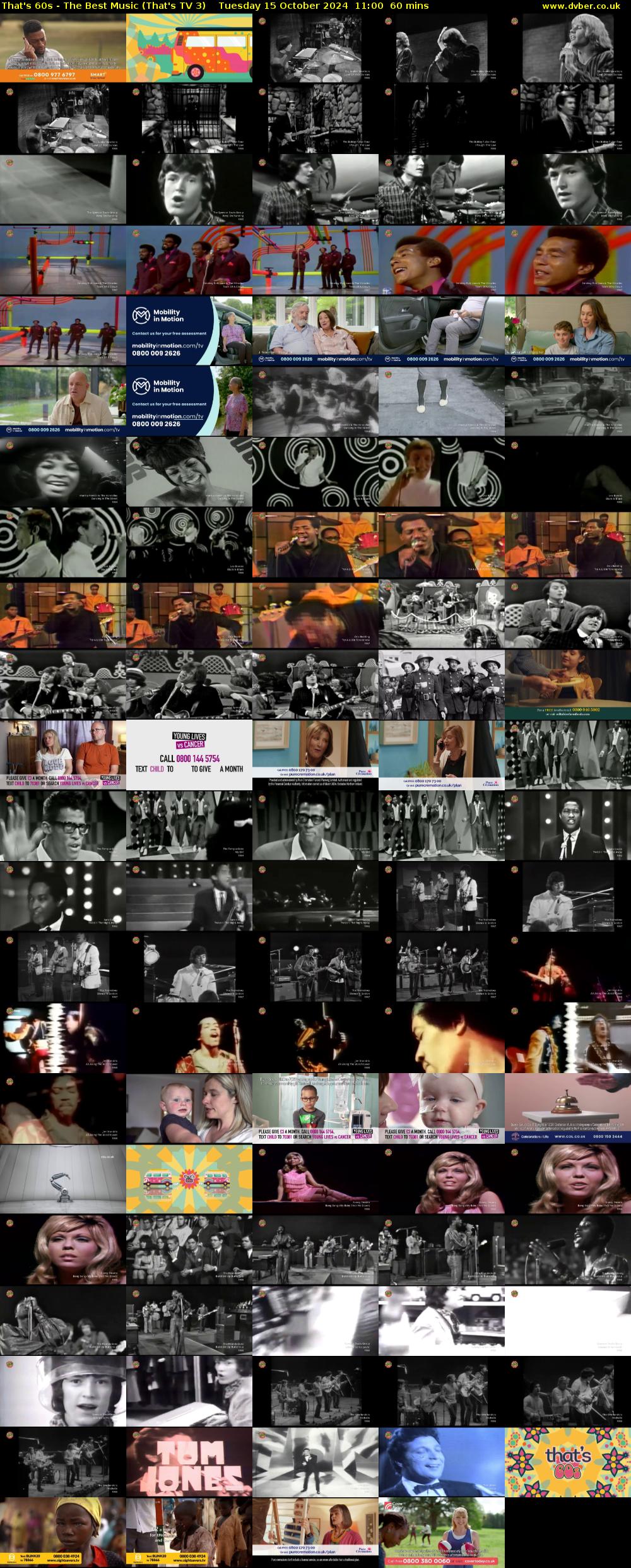 That's 60s - The Best Music (That's TV 3) Tuesday 15 October 2024 11:00 - 12:00