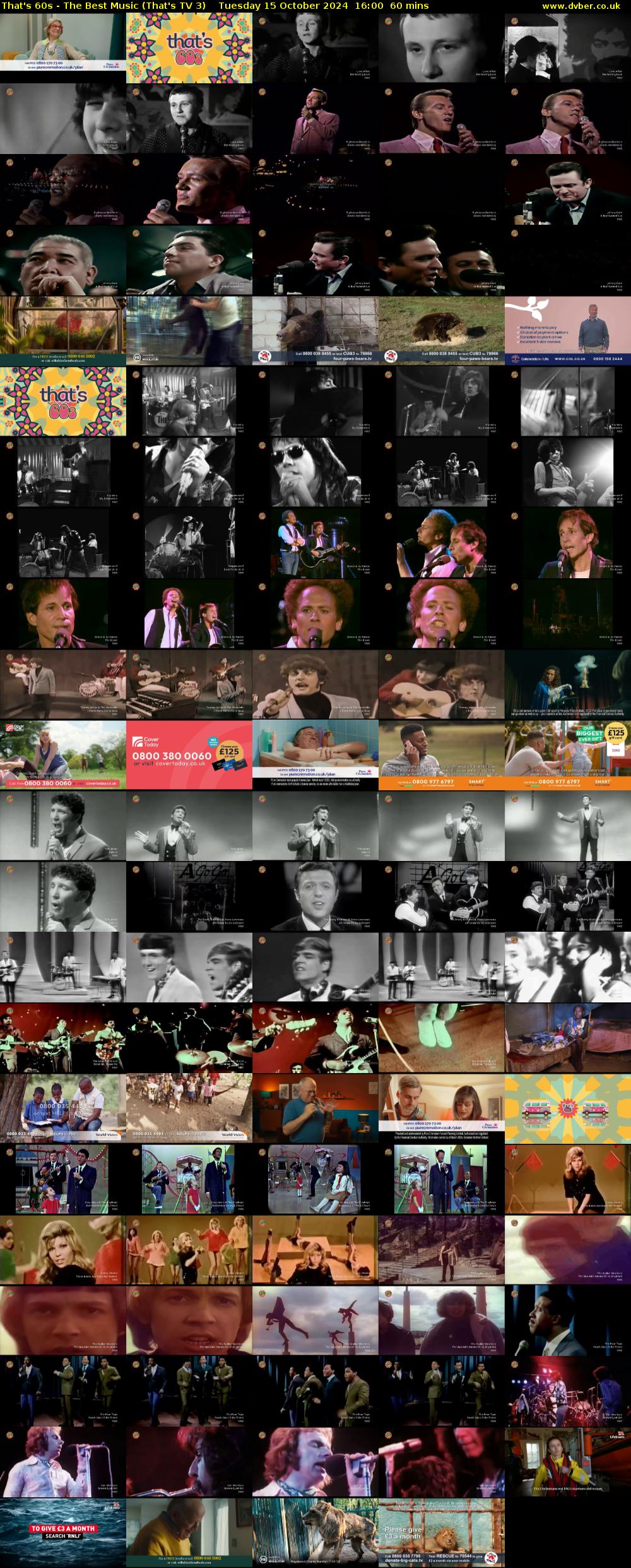 That's 60s - The Best Music (That's TV 3) Tuesday 15 October 2024 16:00 - 17:00