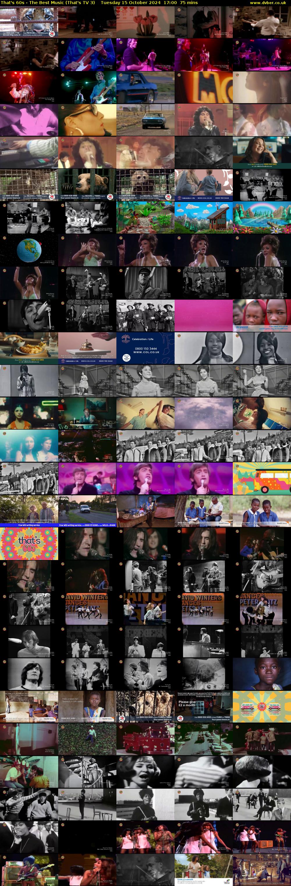 That's 60s - The Best Music (That's TV 3) Tuesday 15 October 2024 17:00 - 18:15