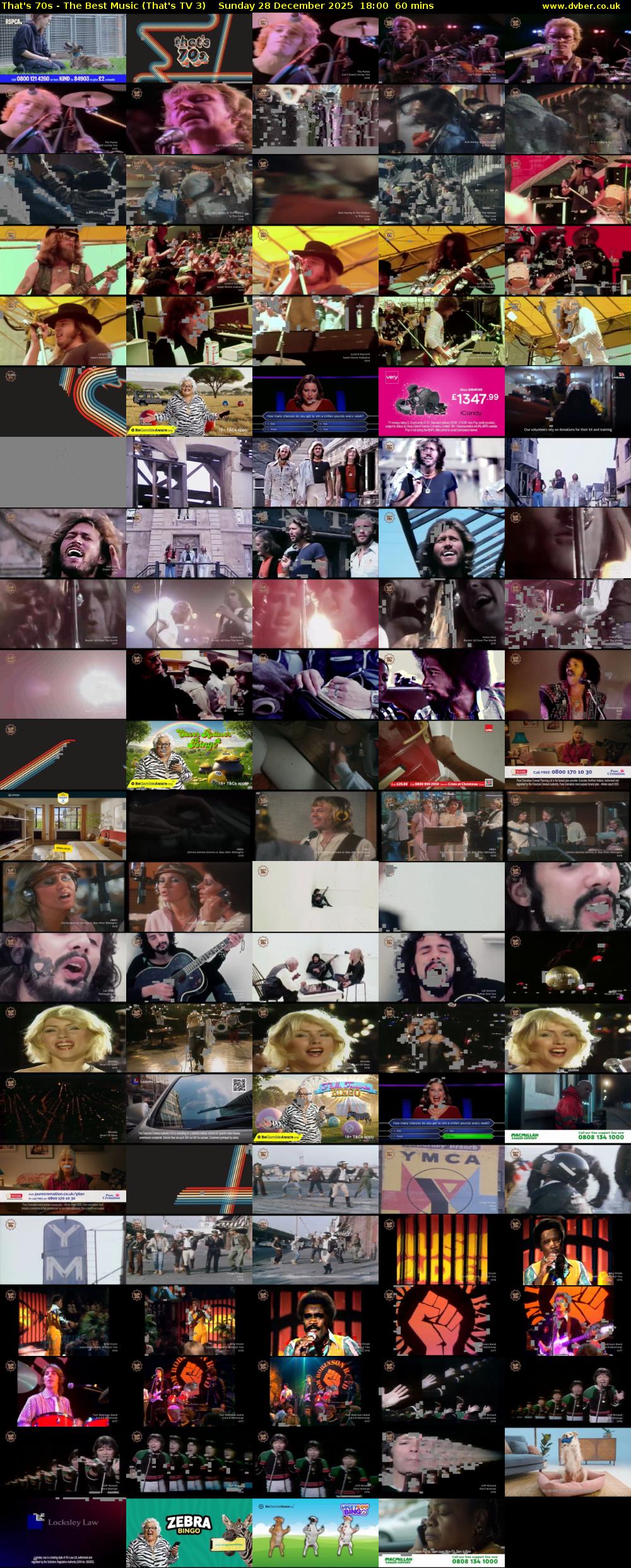 That's 70s - The Best Music (That's TV 3) Sunday 28 December 2025 18:00 - 19:00