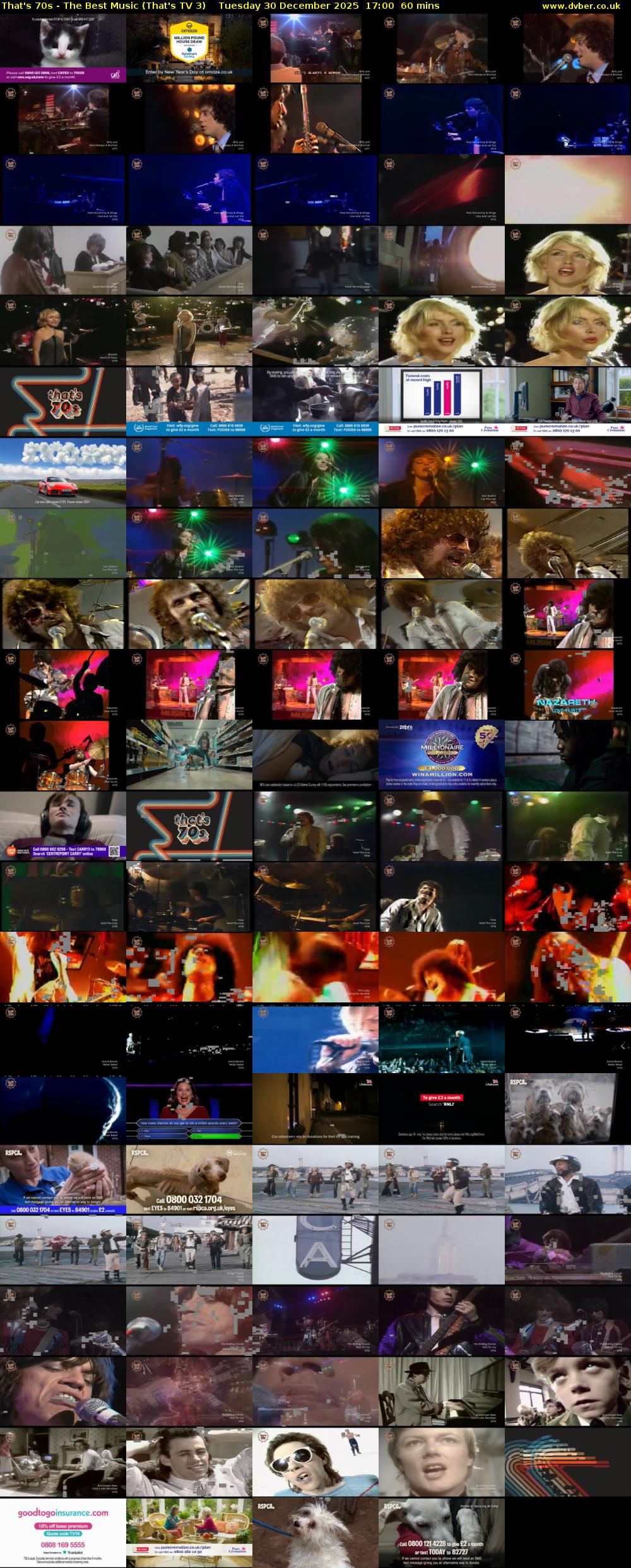 That's 70s - The Best Music (That's TV 3) Tuesday 30 December 2025 17:00 - 18:00