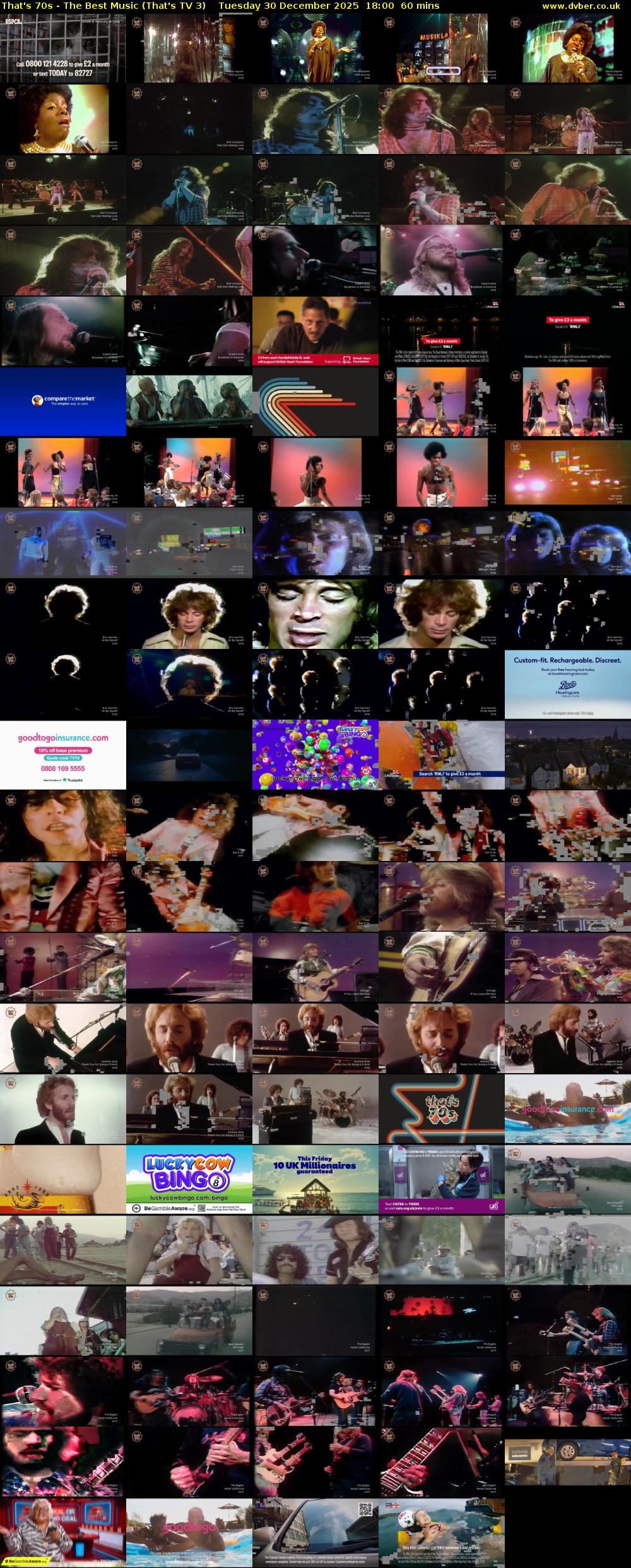 That's 70s - The Best Music (That's TV 3) Tuesday 30 December 2025 18:00 - 19:00