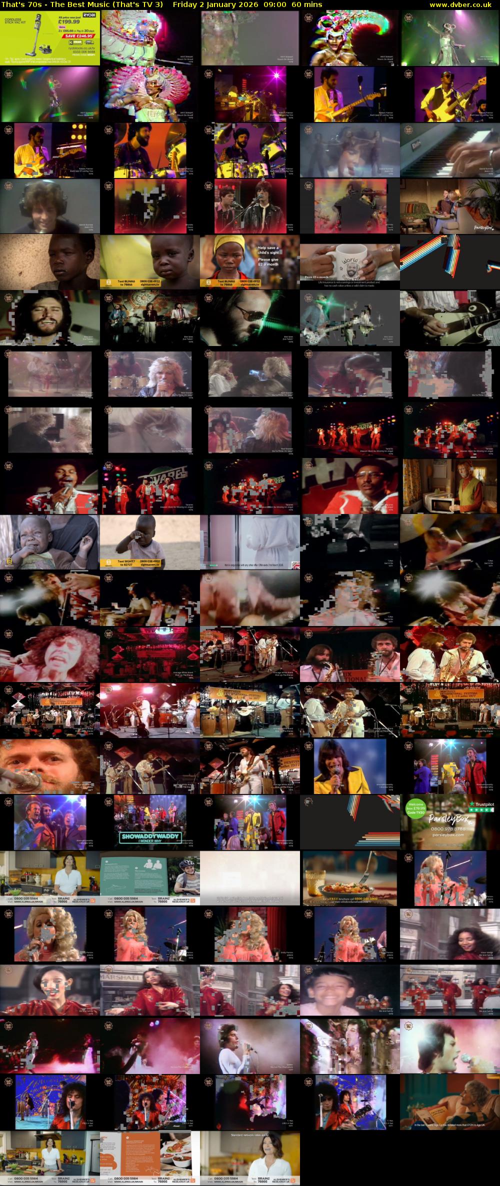 That's 70s - The Best Music (That's TV 3) Friday 2 January 2026 09:00 - 10:00