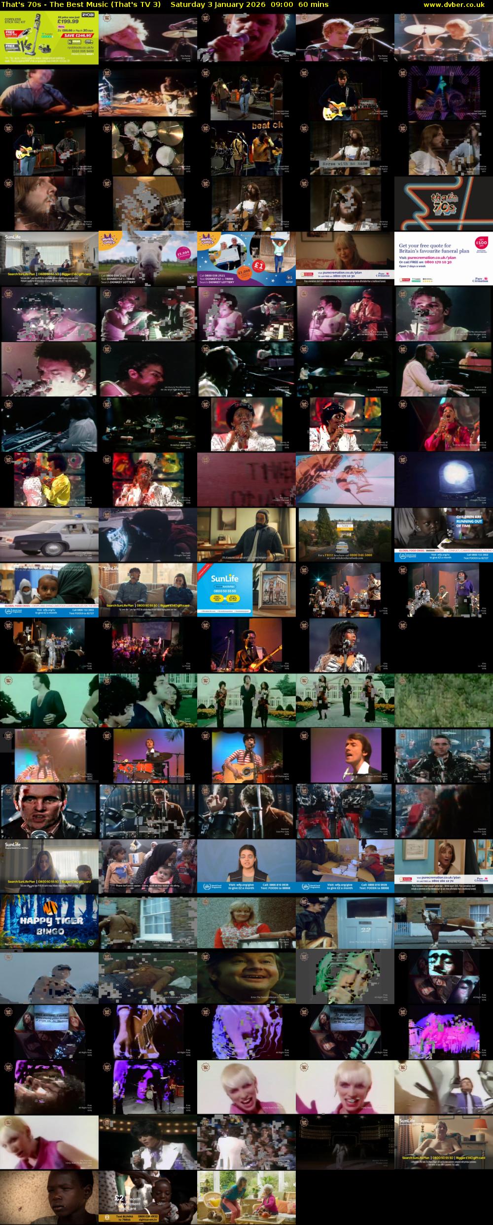 That's 70s - The Best Music (That's TV 3) Saturday 3 January 2026 09:00 - 10:00