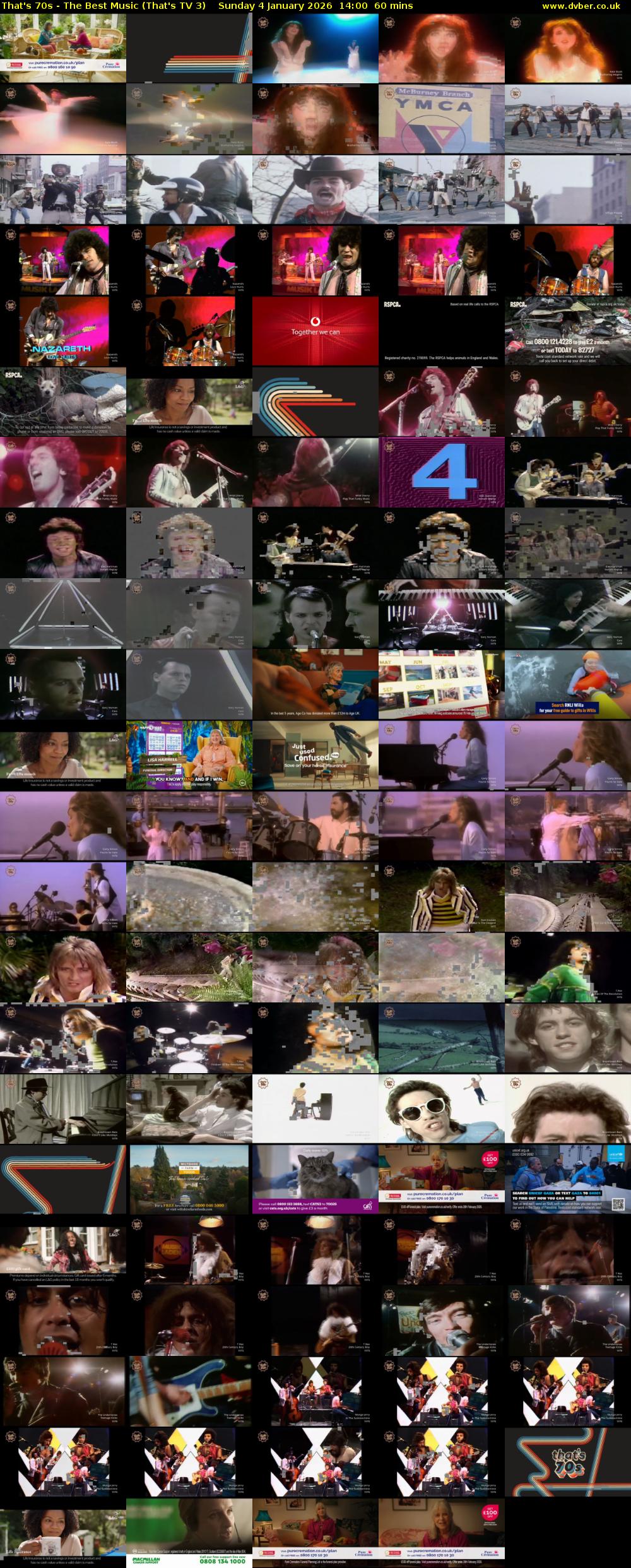 That's 70s - The Best Music (That's TV 3) Sunday 4 January 2026 14:00 - 15:00