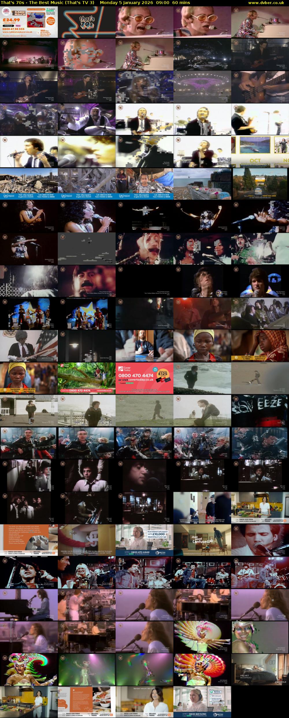 That's 70s - The Best Music (That's TV 3) Monday 5 January 2026 09:00 - 10:00