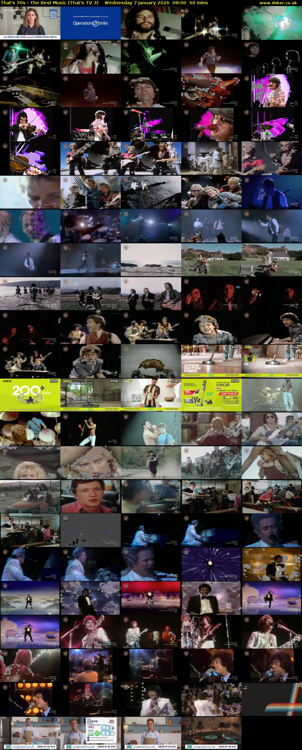 That's 70s - The Best Music (That's TV 3) Wednesday 7 January 2026 08:00 - 09:00