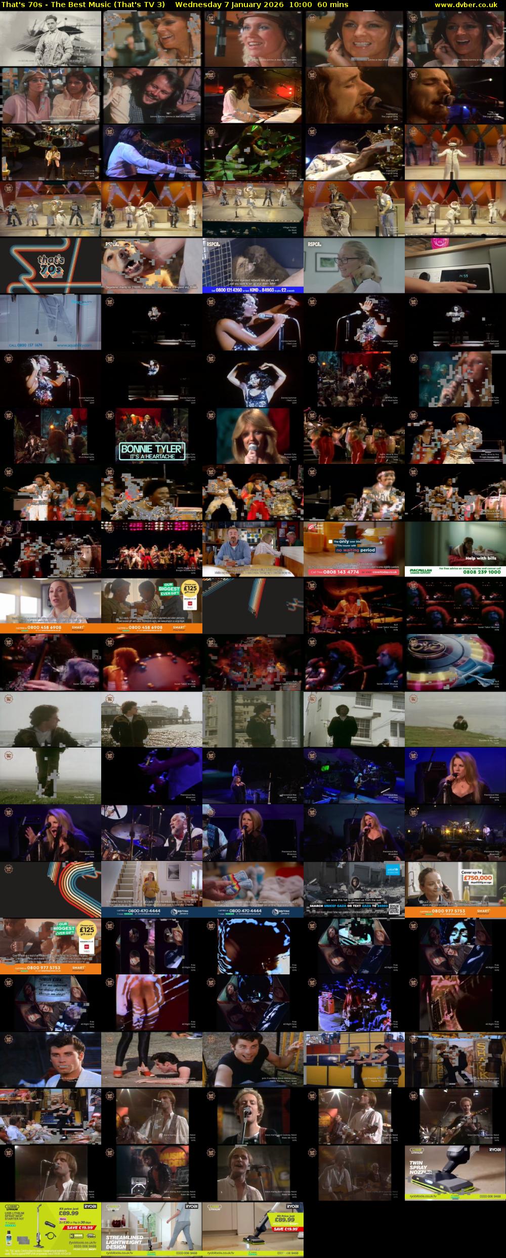 That's 70s - The Best Music (That's TV 3) Wednesday 7 January 2026 10:00 - 11:00