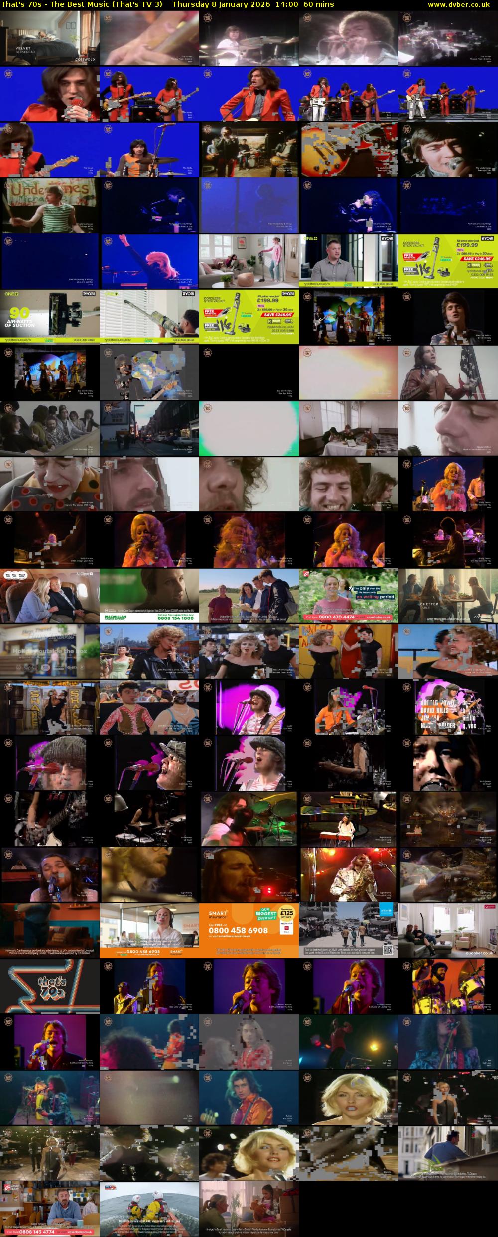 That's 70s - The Best Music (That's TV 3) Thursday 8 January 2026 14:00 - 15:00