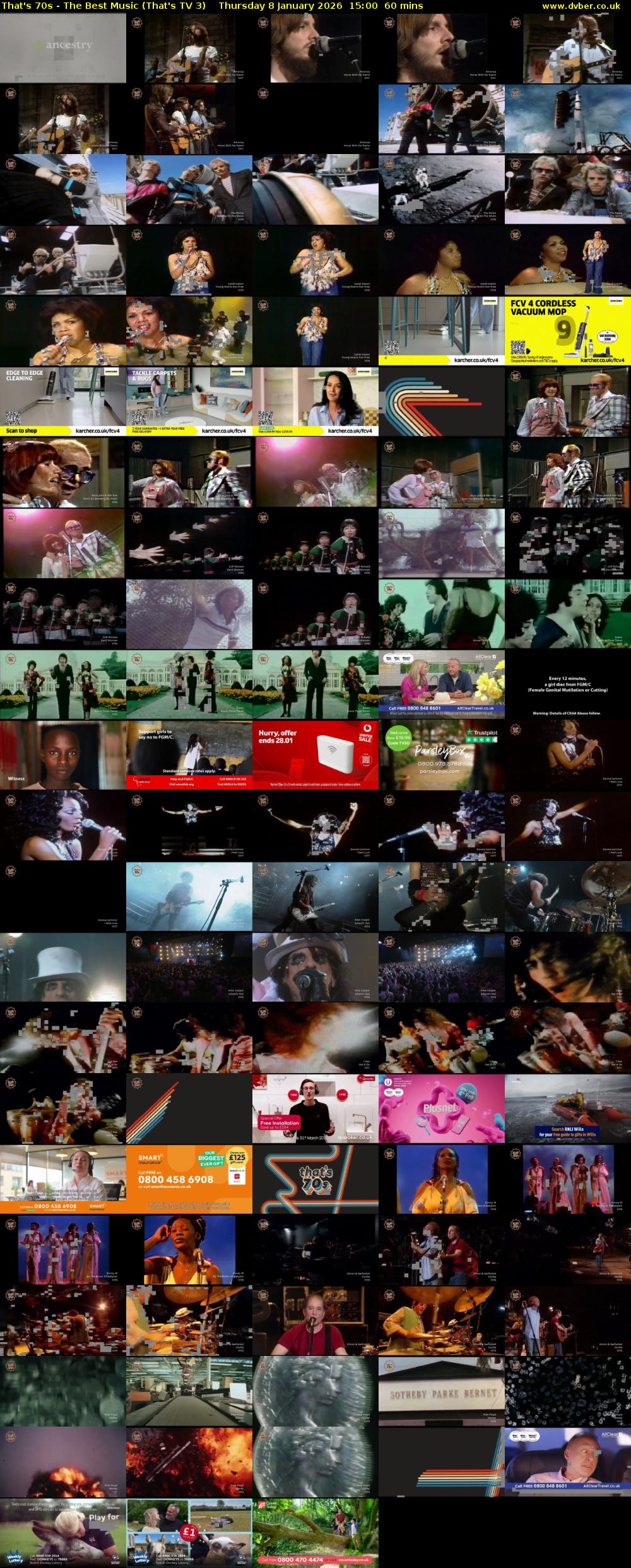 That's 70s - The Best Music (That's TV 3) Thursday 8 January 2026 15:00 - 16:00