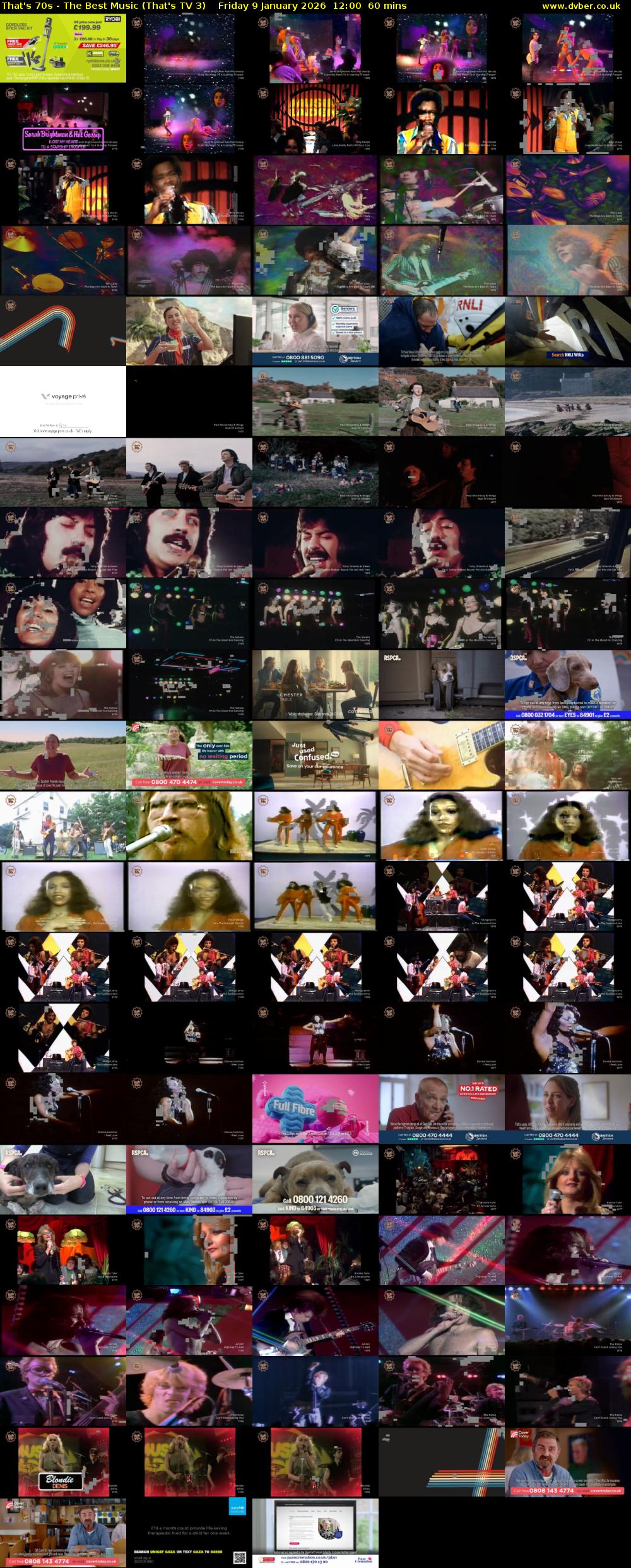 That's 70s - The Best Music (That's TV 3) Friday 9 January 2026 12:00 - 13:00