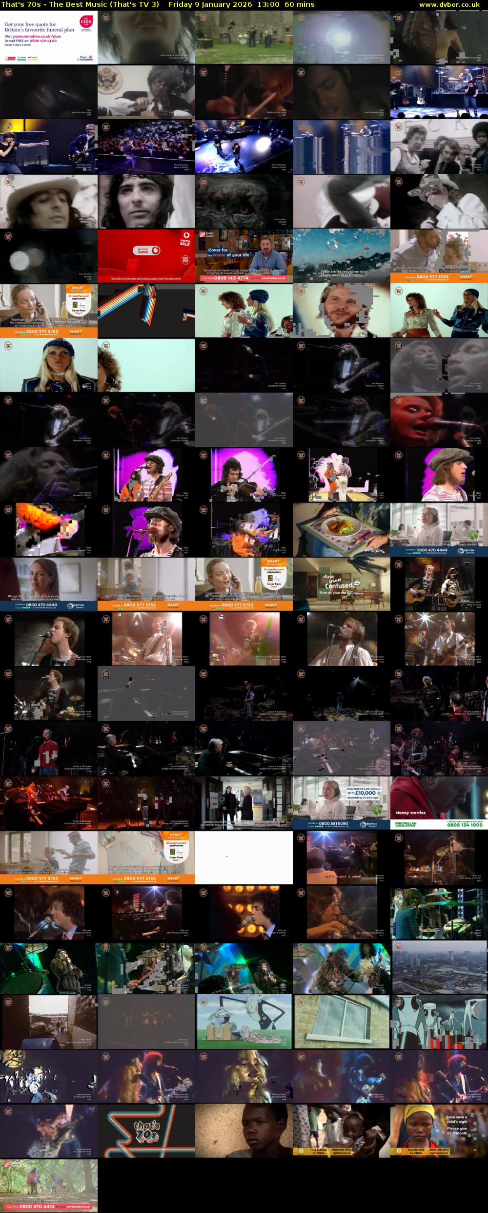 That's 70s - The Best Music (That's TV 3) Friday 9 January 2026 13:00 - 14:00