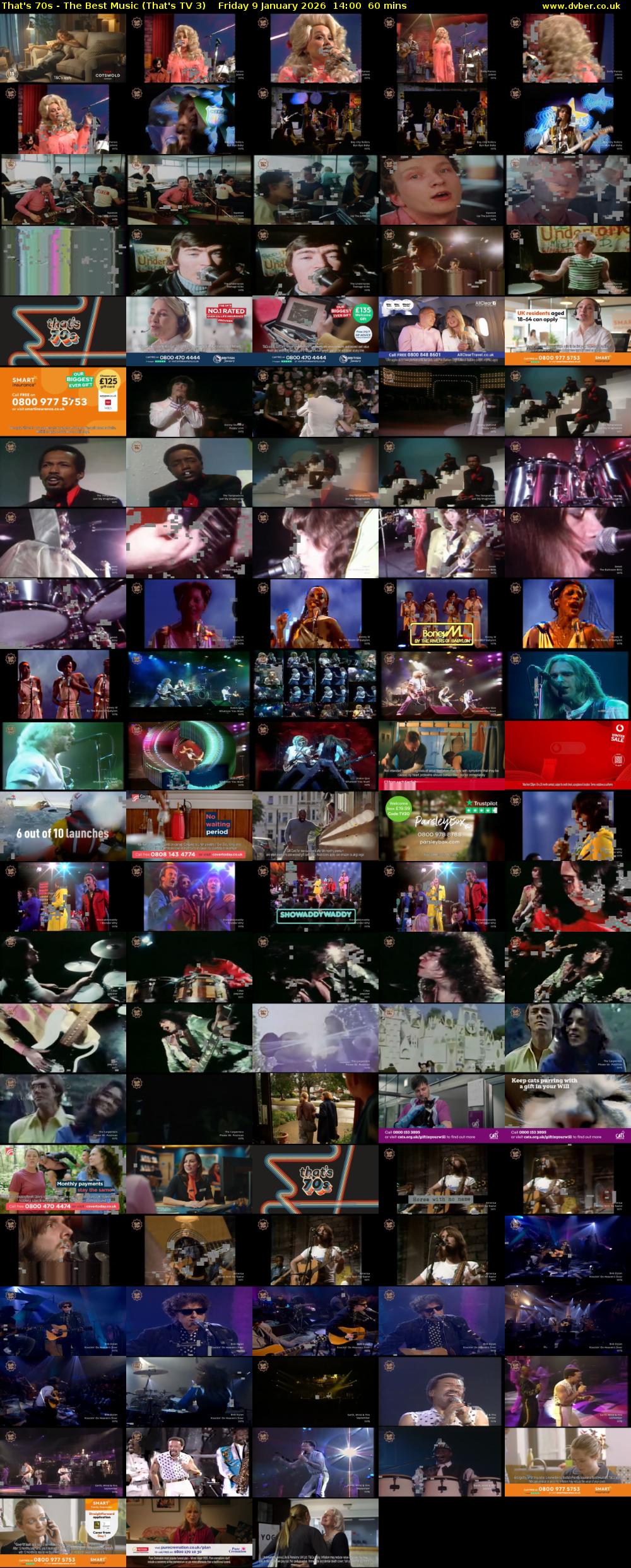 That's 70s - The Best Music (That's TV 3) Friday 9 January 2026 14:00 - 15:00