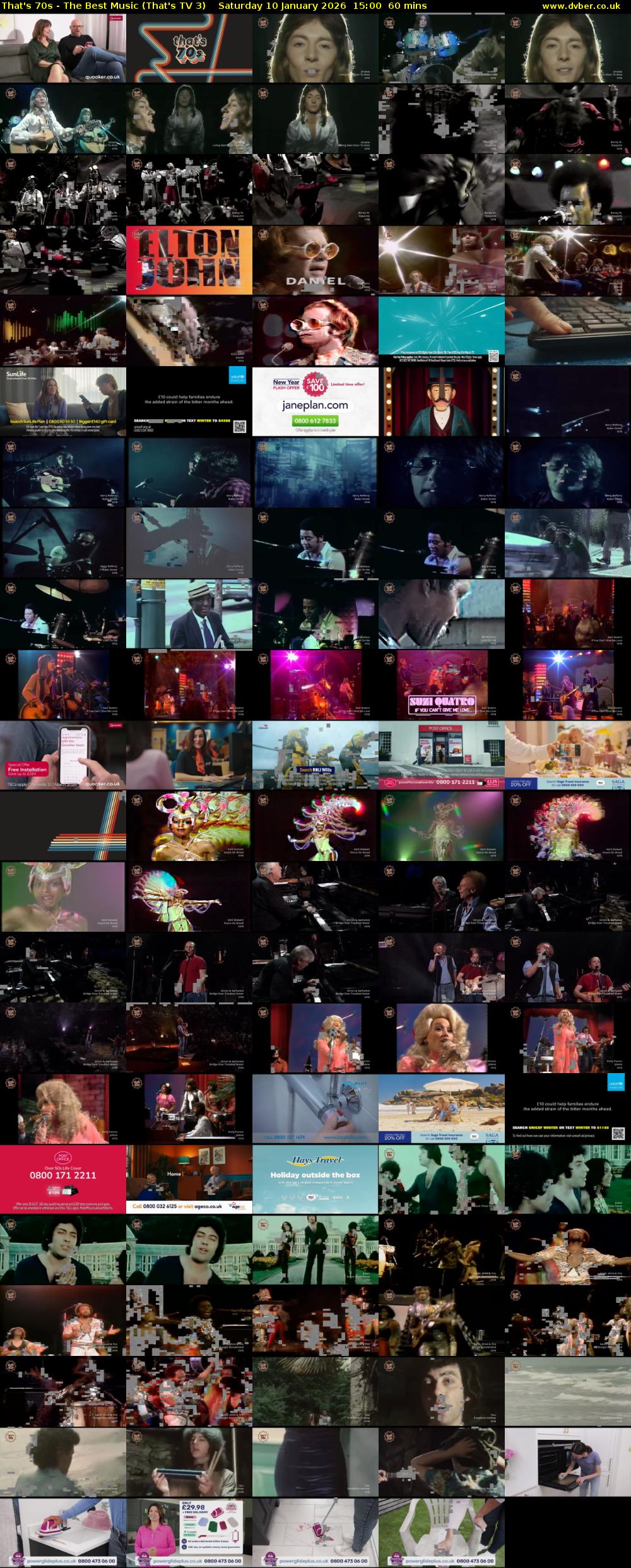 That's 70s - The Best Music (That's TV 3) Saturday 10 January 2026 15:00 - 16:00