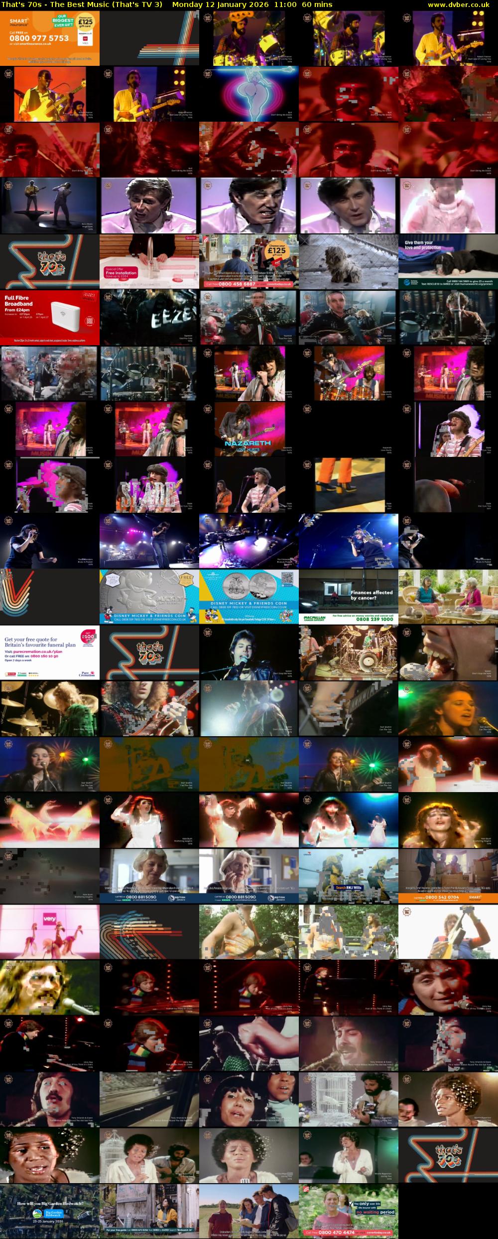 That's 70s - The Best Music (That's TV 3) Monday 12 January 2026 11:00 - 12:00