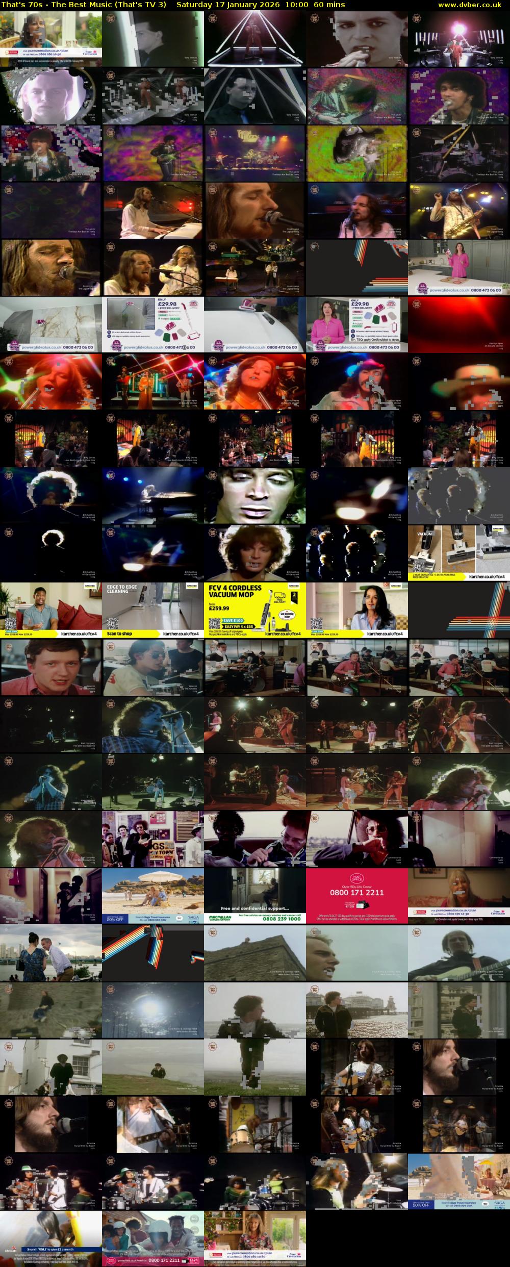 That's 70s - The Best Music (That's TV 3) Saturday 17 January 2026 10:00 - 11:00