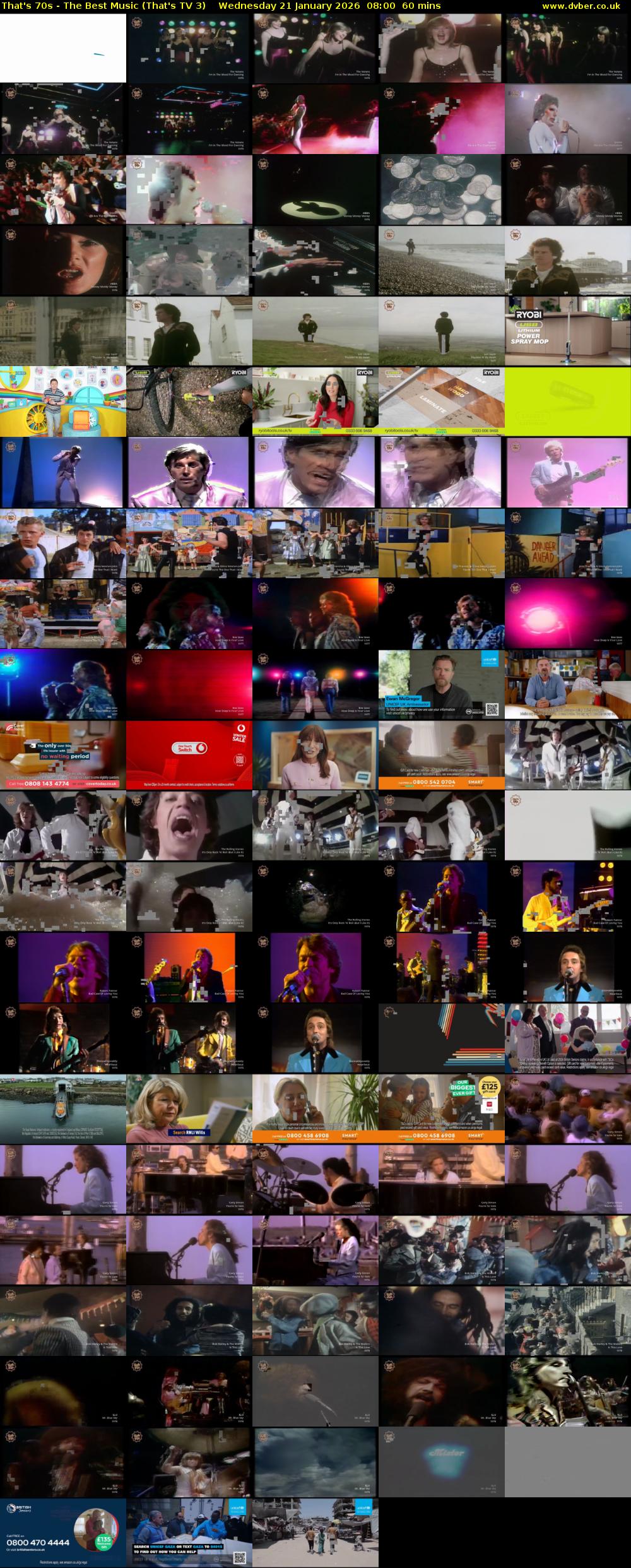 That's 70s - The Best Music (That's TV 3) Wednesday 21 January 2026 08:00 - 09:00