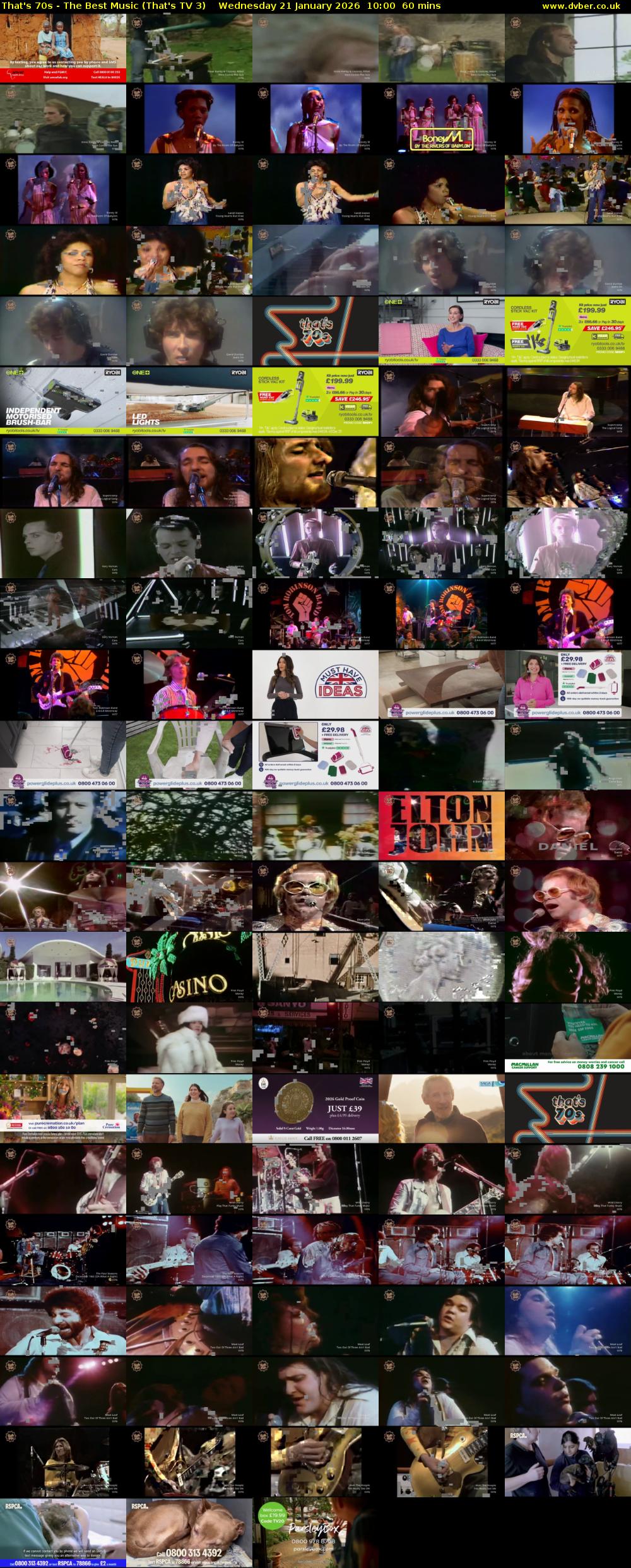 That's 70s - The Best Music (That's TV 3) Wednesday 21 January 2026 10:00 - 11:00