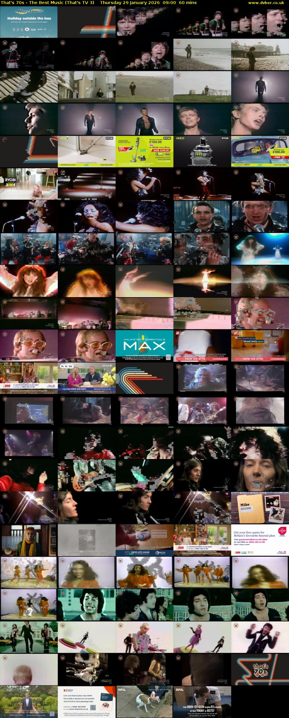 That's 70s - The Best Music (That's TV 3) Thursday 29 January 2026 09:00 - 10:00