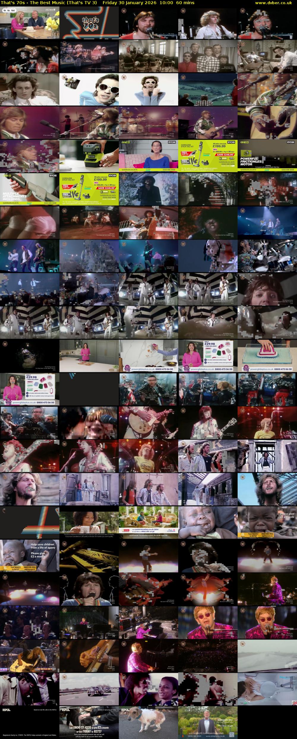 That's 70s - The Best Music (That's TV 3) Friday 30 January 2026 10:00 - 11:00