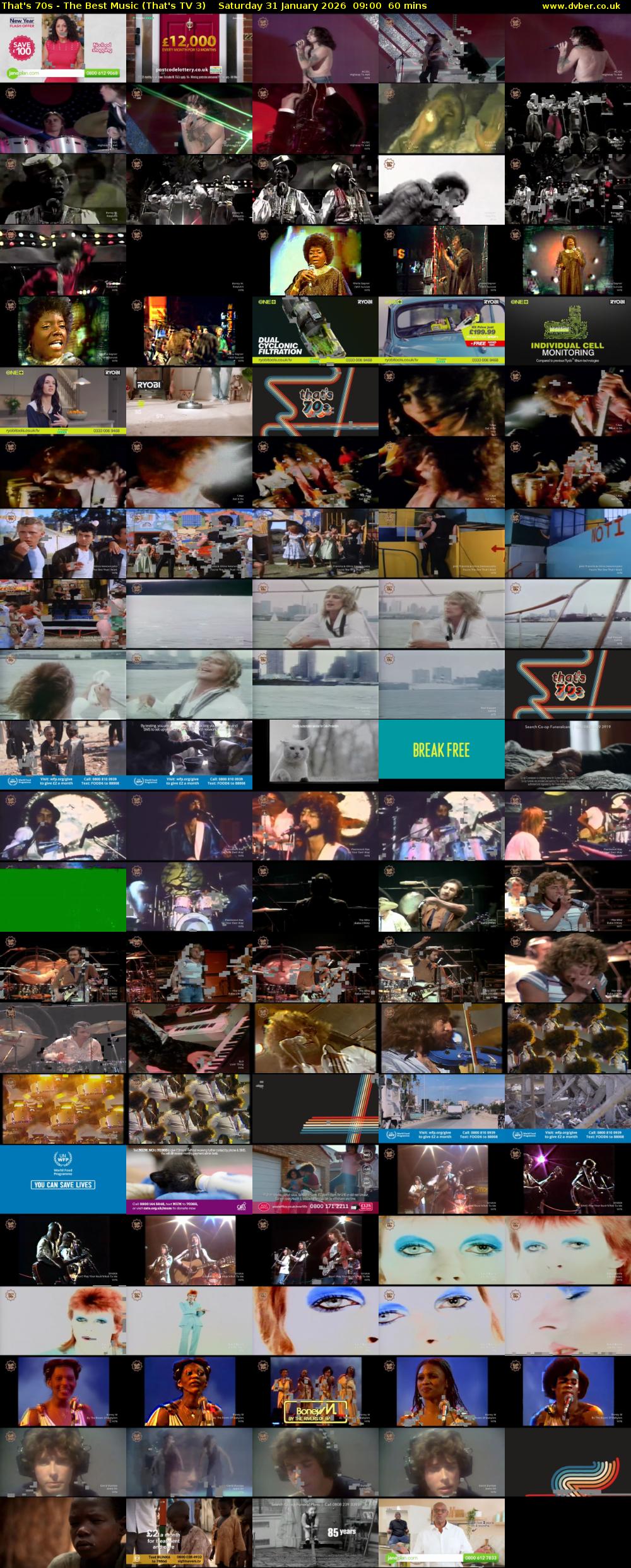 That's 70s - The Best Music (That's TV 3) Saturday 31 January 2026 09:00 - 10:00