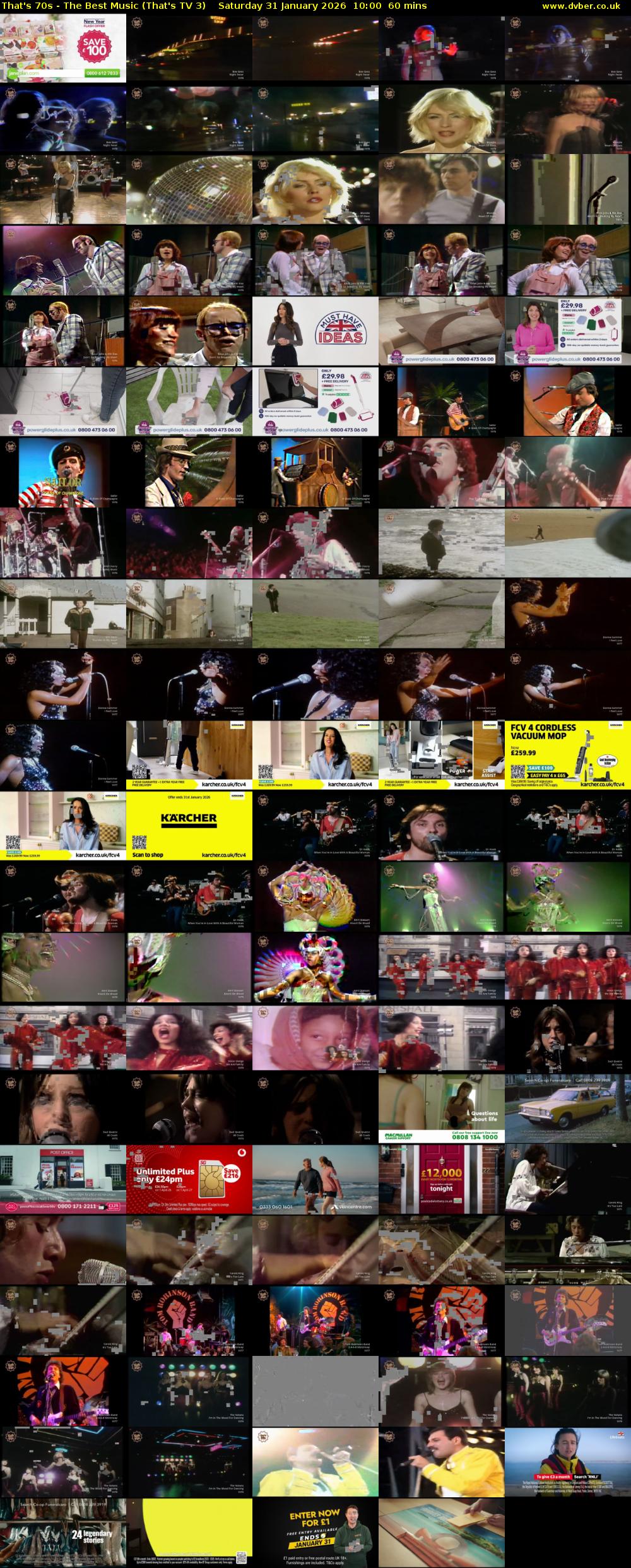 That's 70s - The Best Music (That's TV 3) Saturday 31 January 2026 10:00 - 11:00