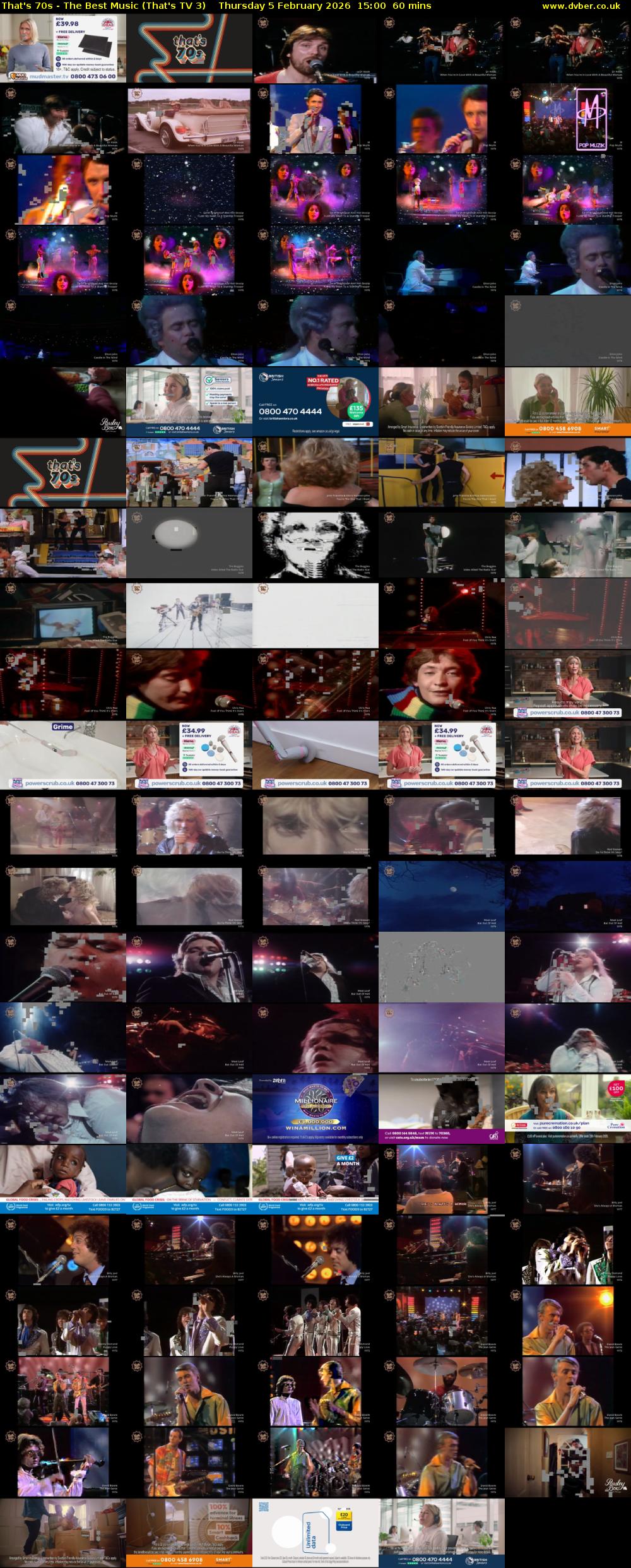 That's 70s - The Best Music (That's TV 3) Thursday 5 February 2026 15:00 - 16:00