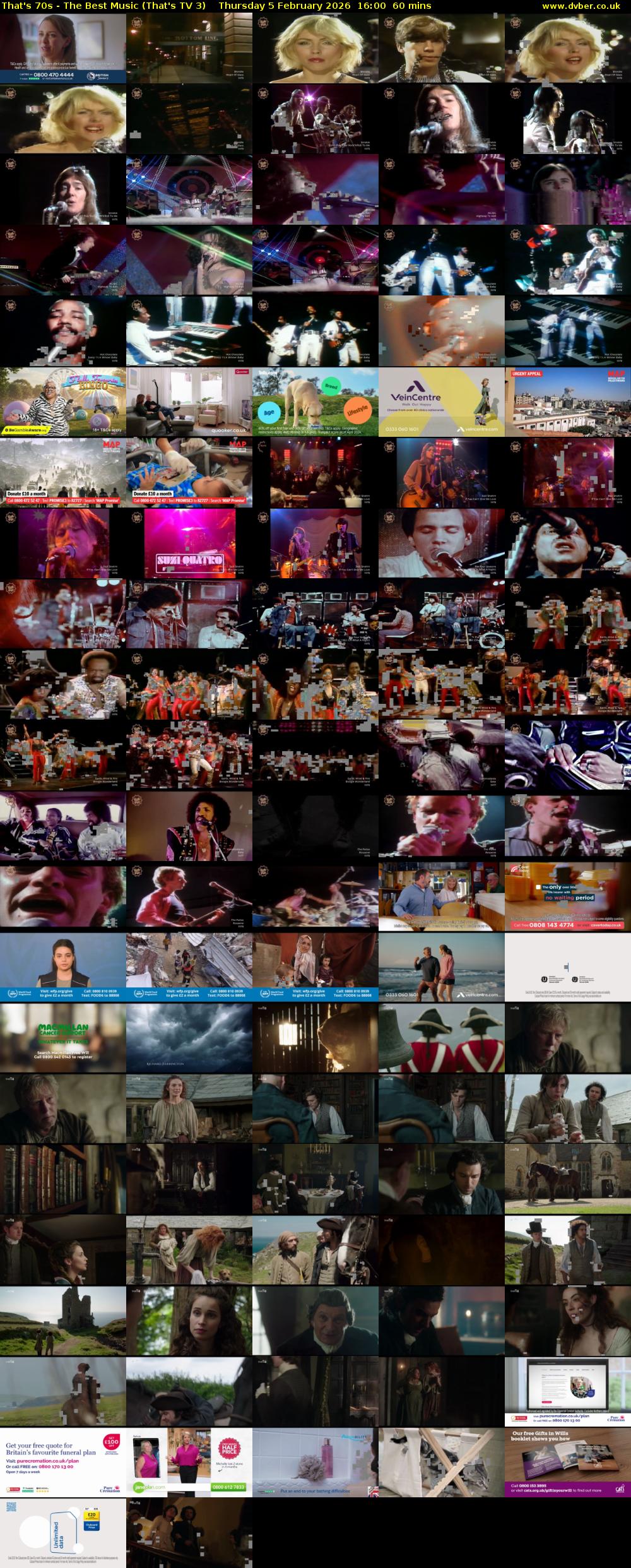 That's 70s - The Best Music (That's TV 3) Thursday 5 February 2026 16:00 - 17:00