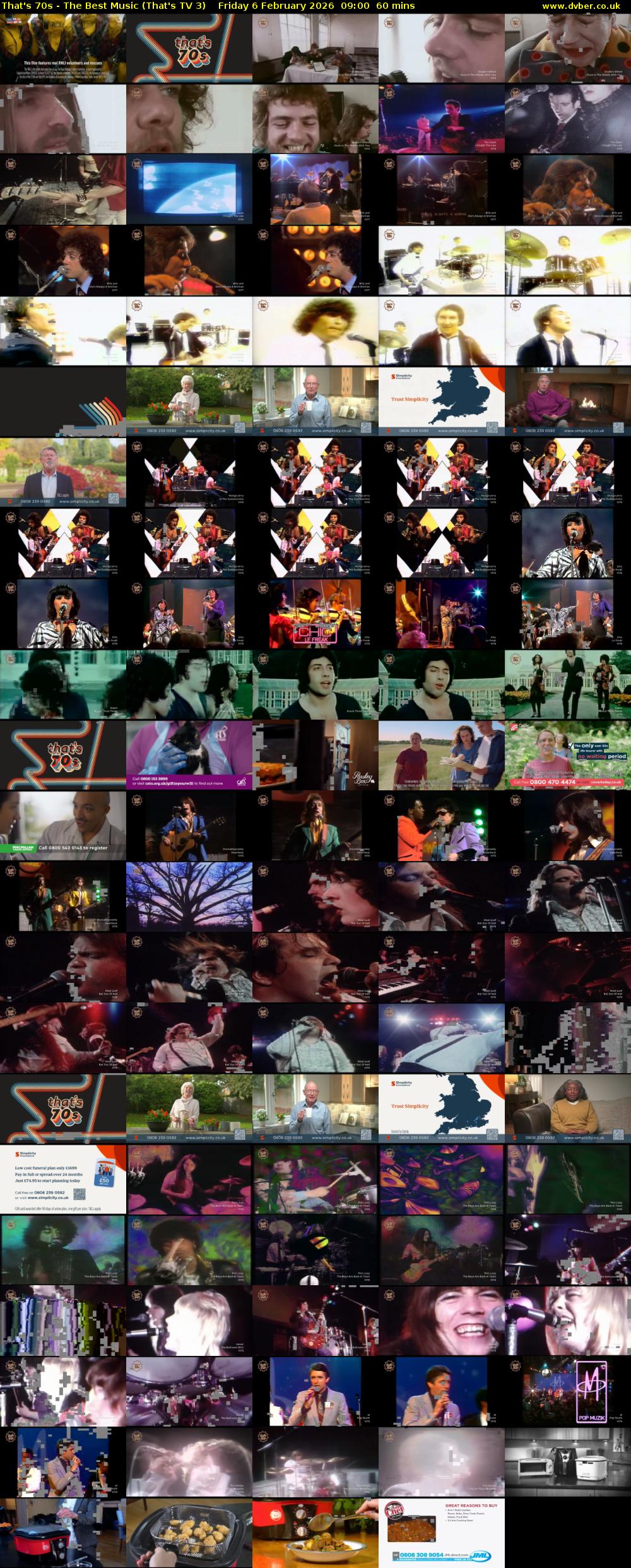 That's 70s - The Best Music (That's TV 3) Friday 6 February 2026 09:00 - 10:00